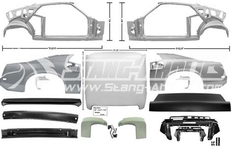 1969 mustang front sheet metal|69 Mustang Coupe to Fastback Sheet Metal .